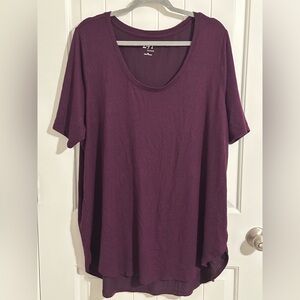 Maurices Purple 24/7 Tunic Tee